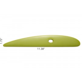 Large Platter Rib - green Large Platter Rib - green